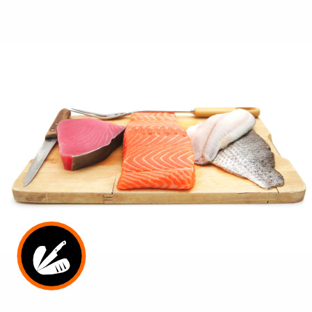 Porciones de pescado