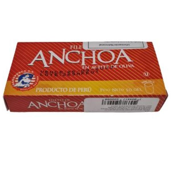 Anchoas en lata X 50 grs.